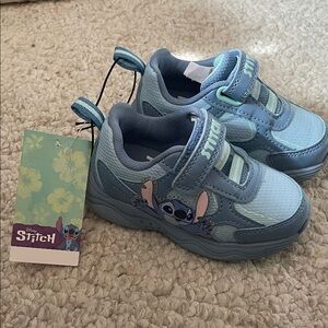 Disney Stitch Kids Sneakers - Light Blue